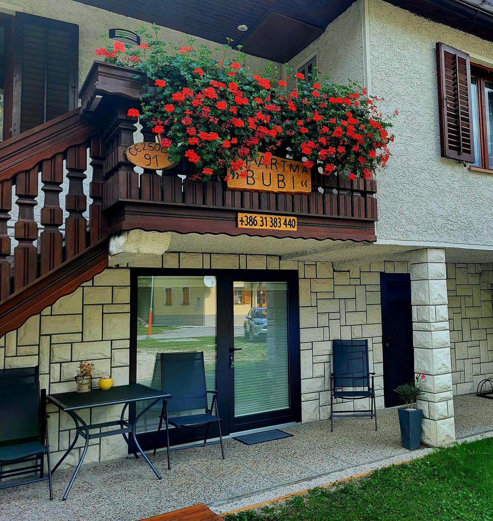 Apartma Bubi Bovec Exterior foto